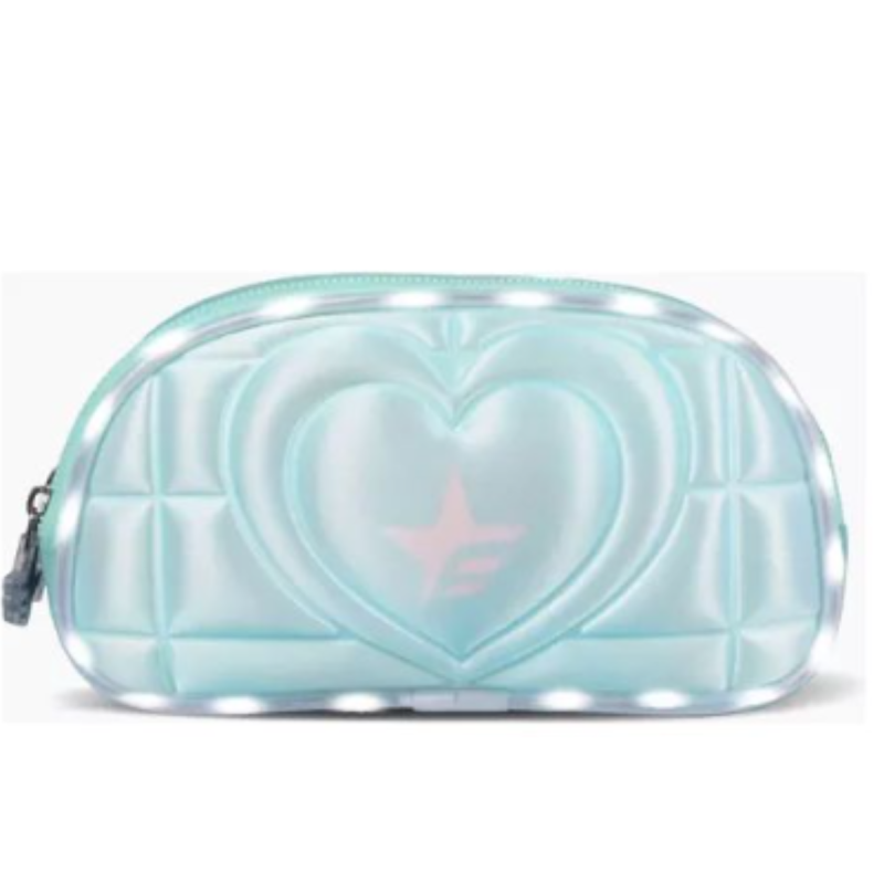 Cartuchera Doble Cierre Super Heart F63022 Verde