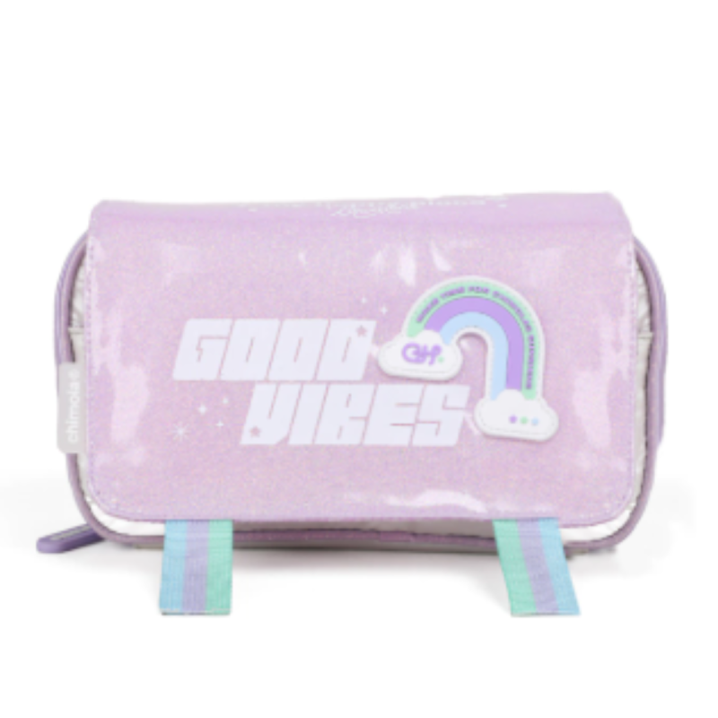 Cartuchera Shiny Blocks Light Purple TR178