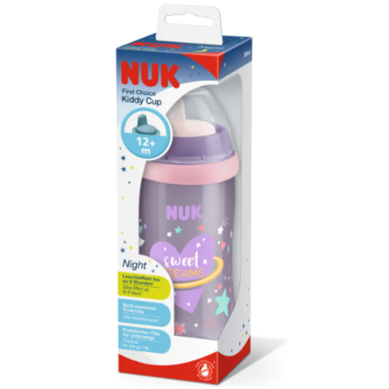 Vaso First Choice Kiddy Cup Luminoso 300ml Violeta