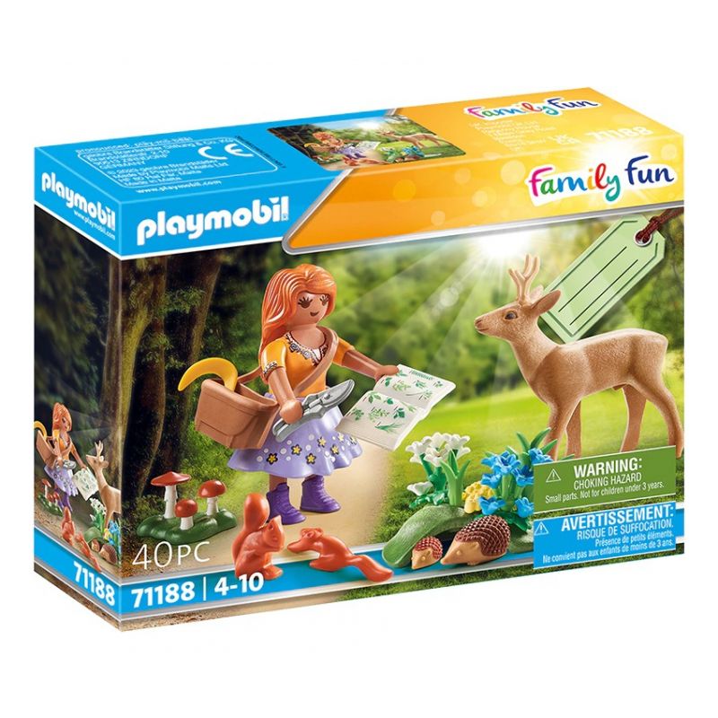 Playmobil 71188 Family Fun Botanica Con Animales