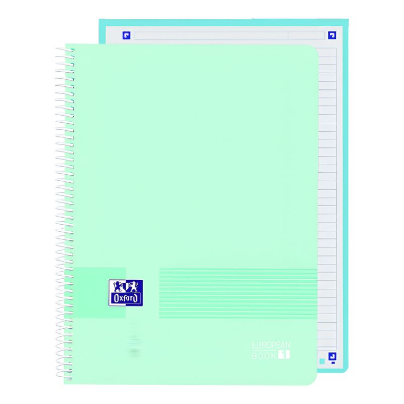 Cuaderno European Book 1 Materia A4 Verde 400187969