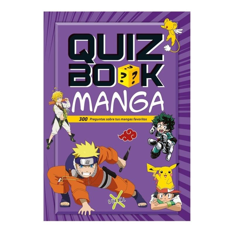 Libro Quiz Book 300 Preguntas Sobre Tus Mangas