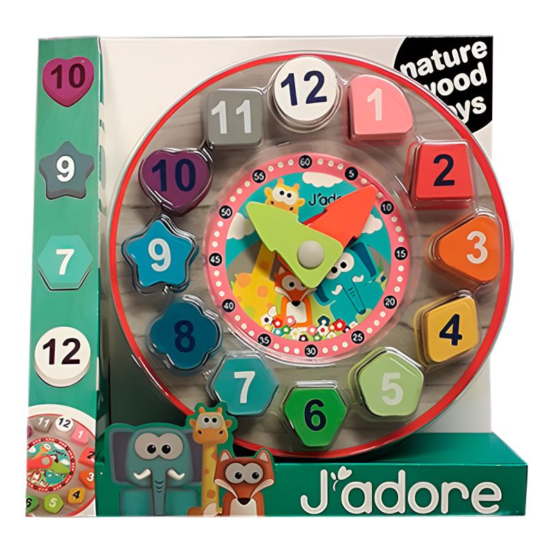  Rompecabezas Madera Reloj