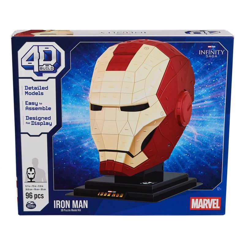 Puzzle 4d Marvel Mascara Iron Man
