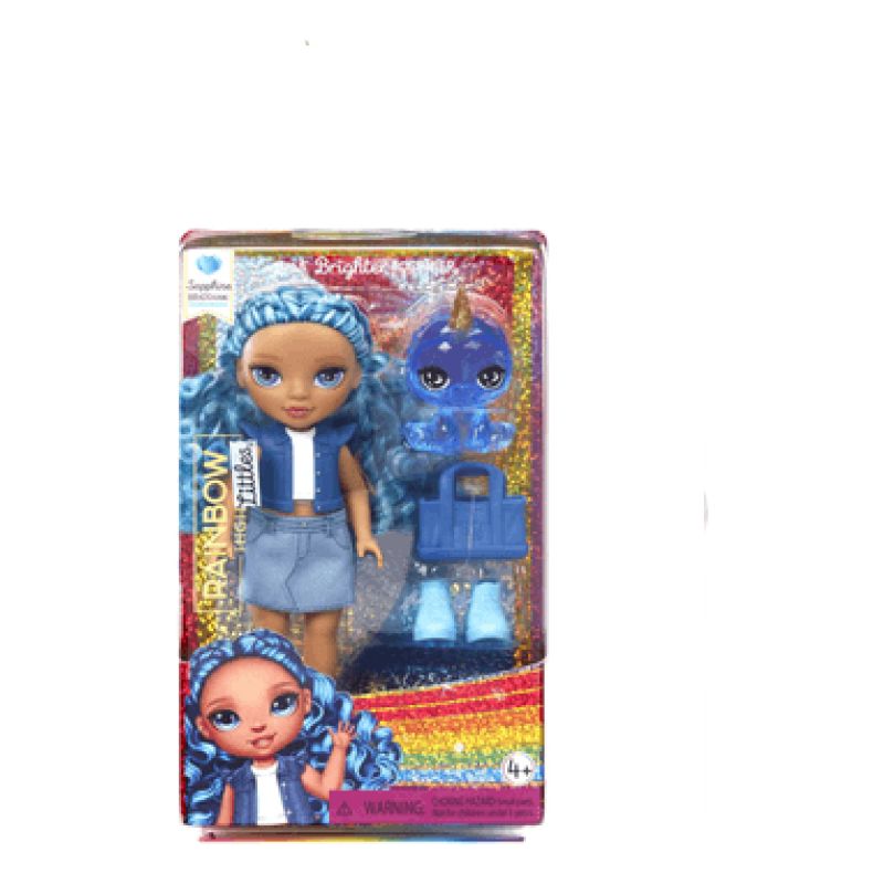 Muñeca Rainbow High Mini 15cm Azul