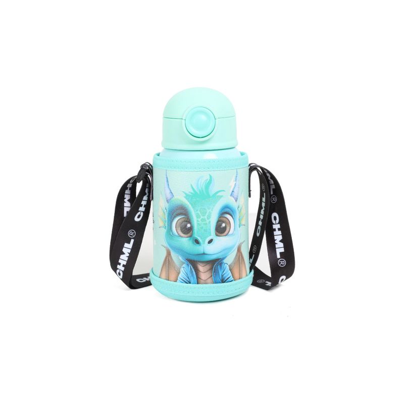 Botella Acero Inoxidable Con Funda Dragon