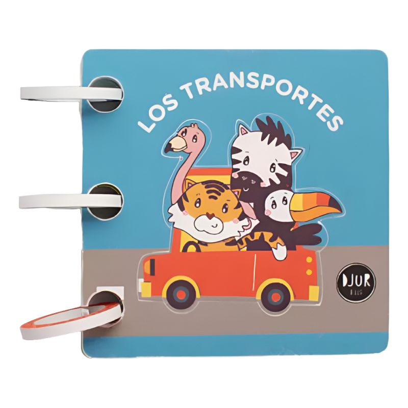 Libro Infantil De Goma Eva Para El Agua Transportes 