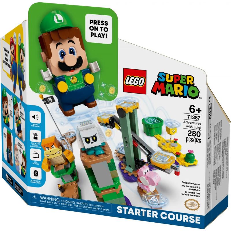 Pack Inicial: Aventuras Con Luigi Mario Bros 71387 