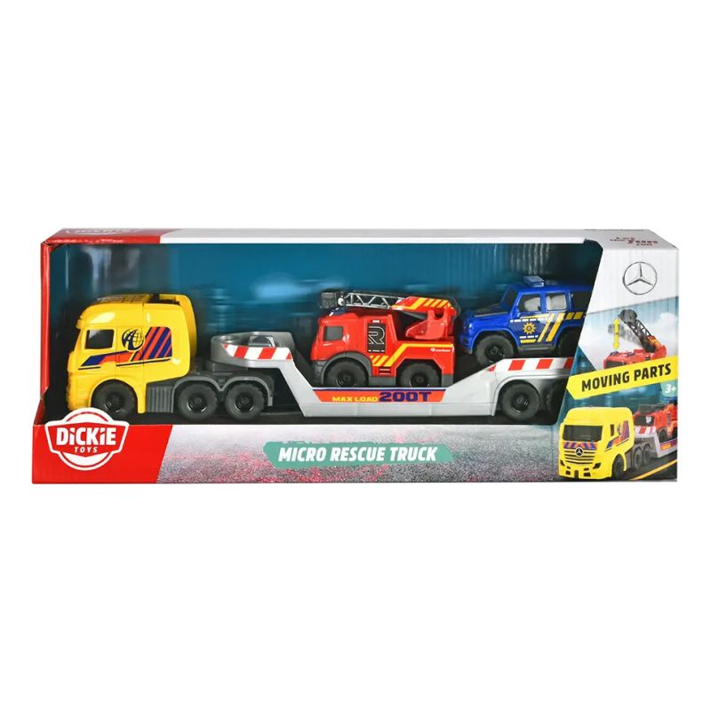 Camión Amarillo Micro Rescue Truck X3