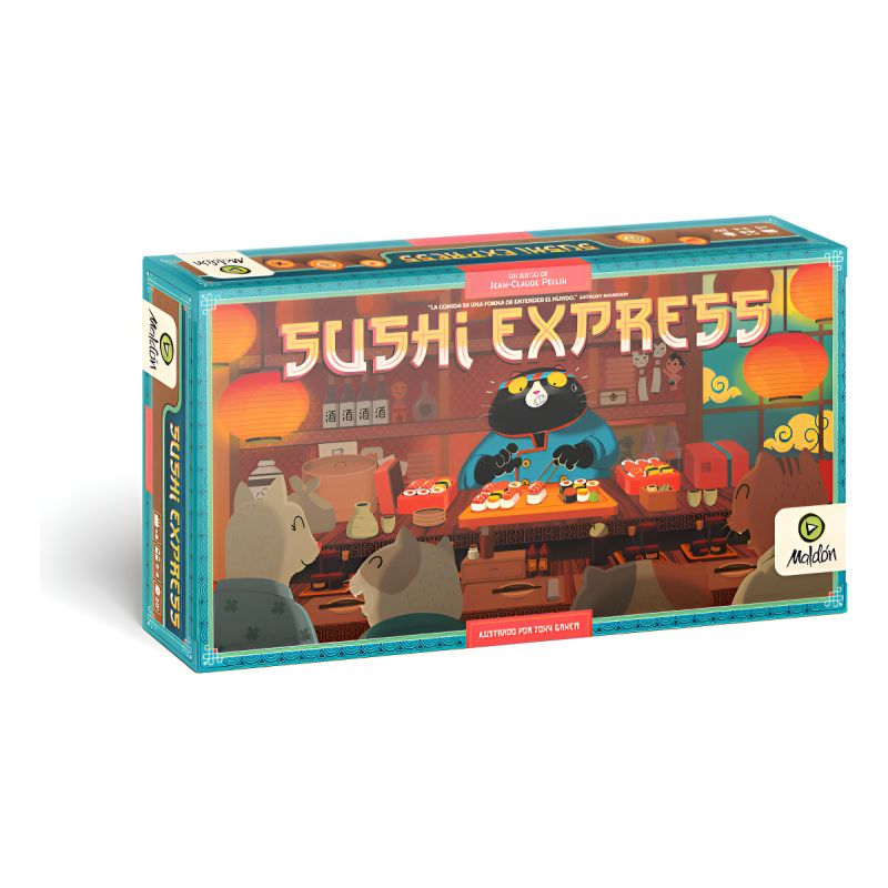 Juego De Mesa De Rapidez Mental Sushi Express