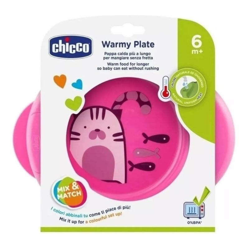 Plato Térmico +6m - Fucsia