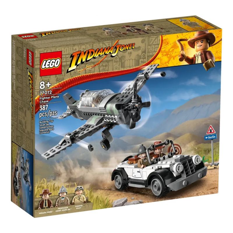 Lego 77012 Indiana Jones Persecución Del Caza 387 Piezas