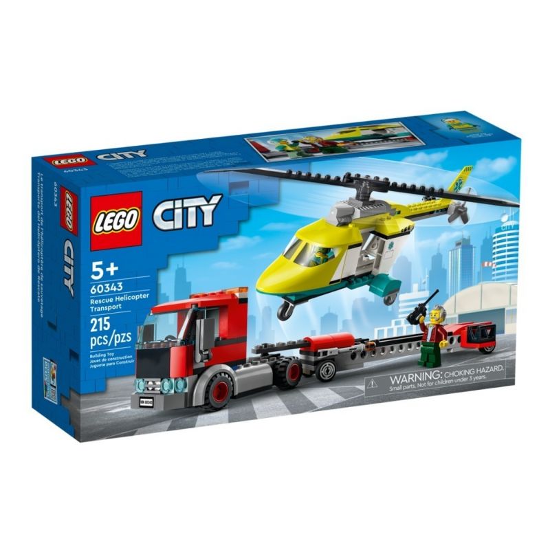 Transporte De Helicoptero De Rescate City 60343