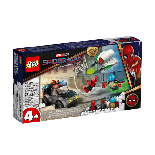 Spiderman Vs Mysterio Ataque Del Dron Marvel 76184 
